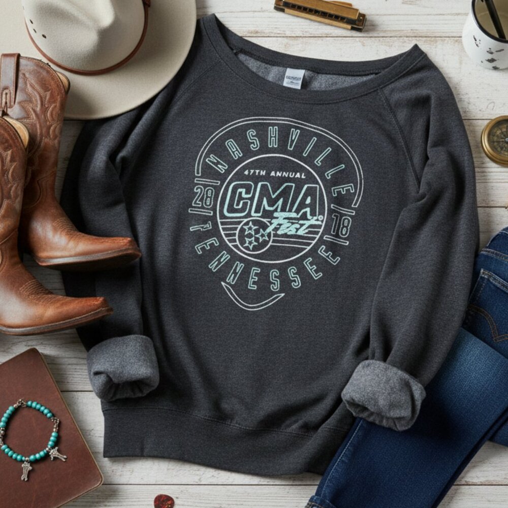 CMA Nashville 2018 Long Sleeve Tee